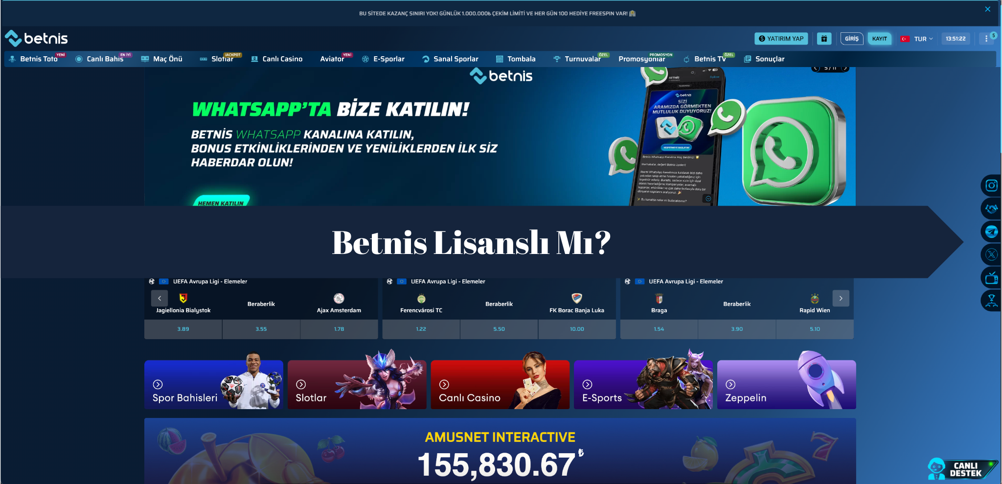 betnis lisanslı mı